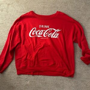 Coca Cola breezy and light sweatshirt